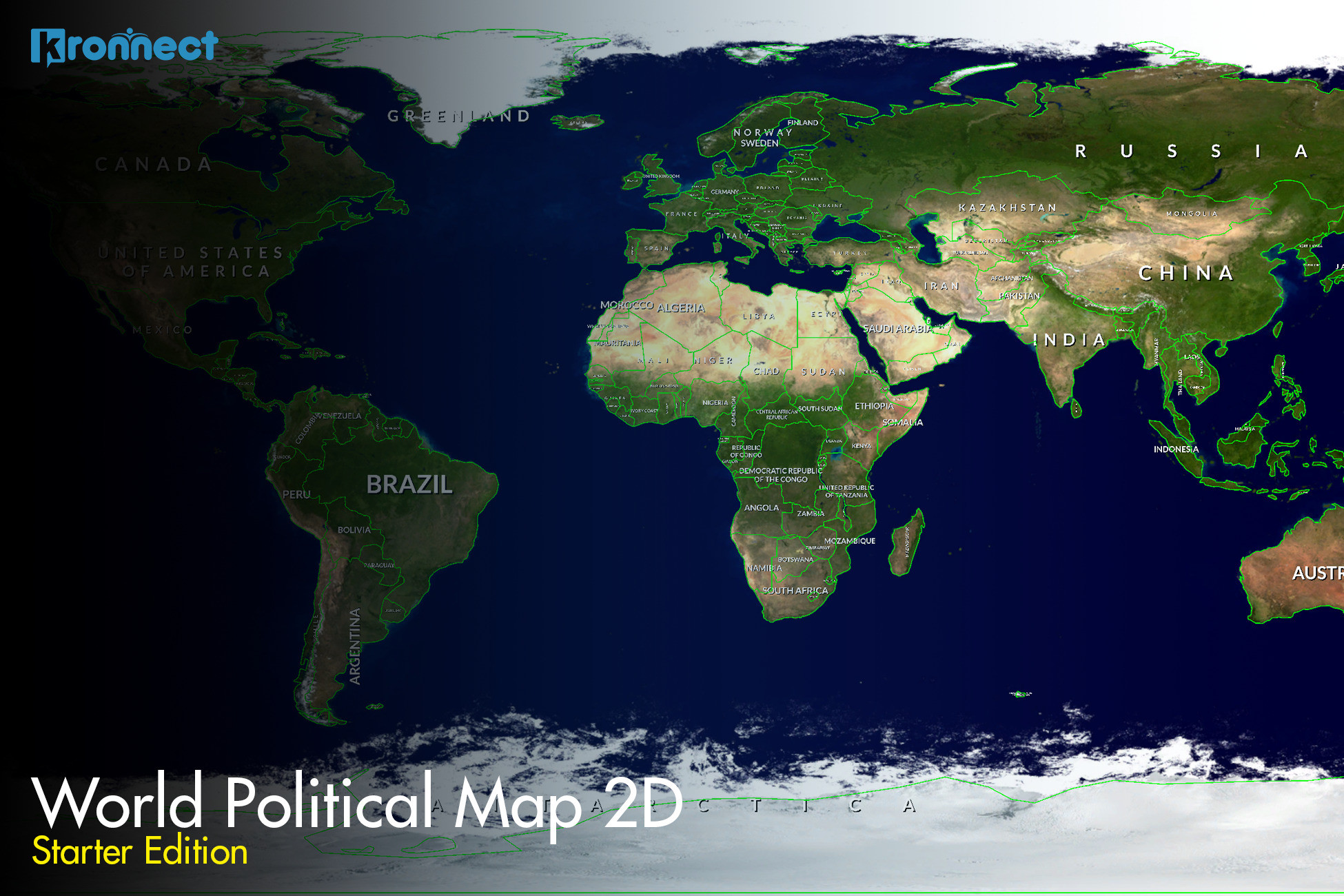 World Map 2D Starter Edition