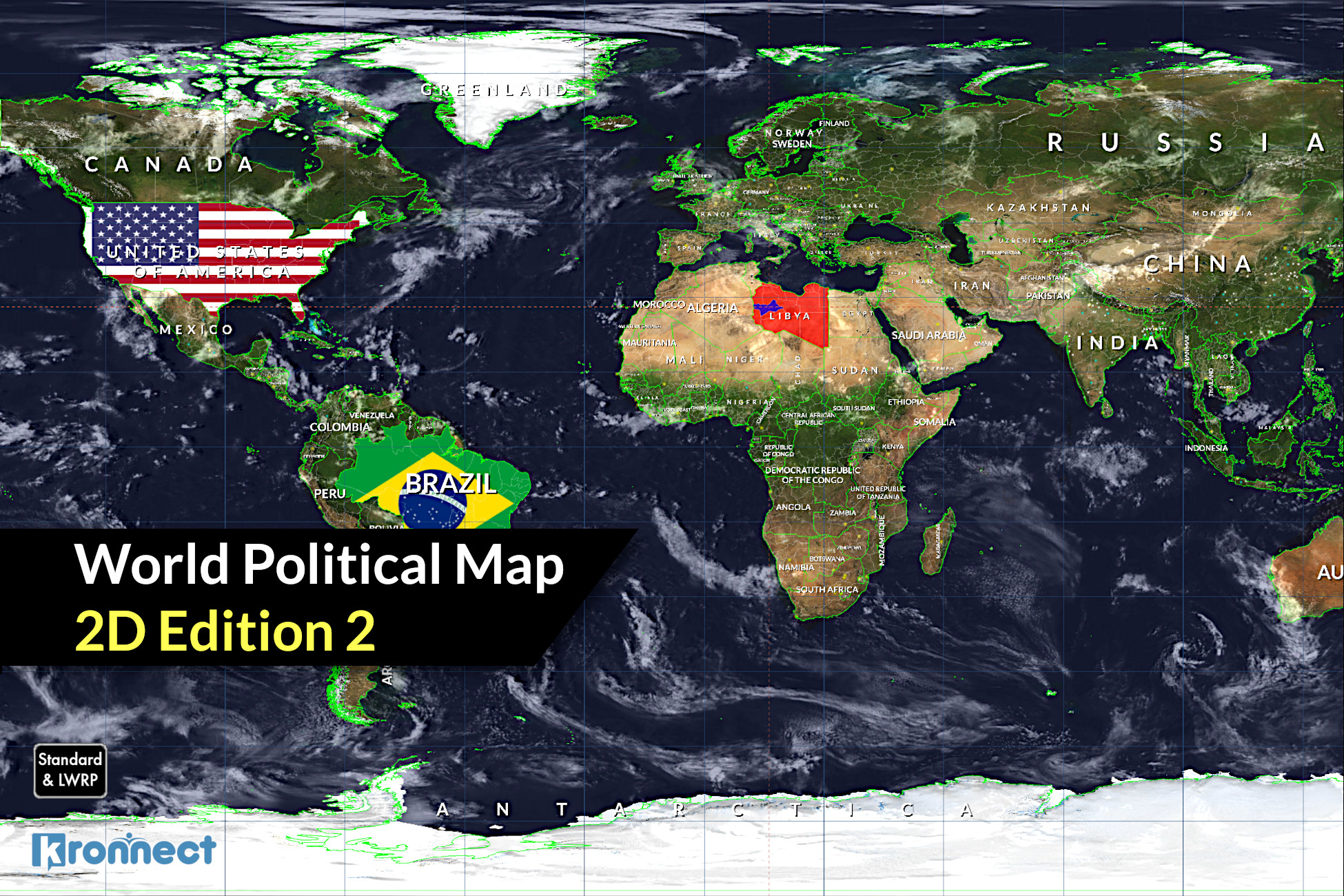 World Map 2D Edition 2