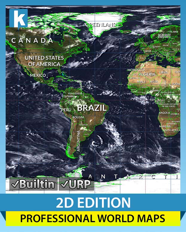 World Map 2D Edition 2